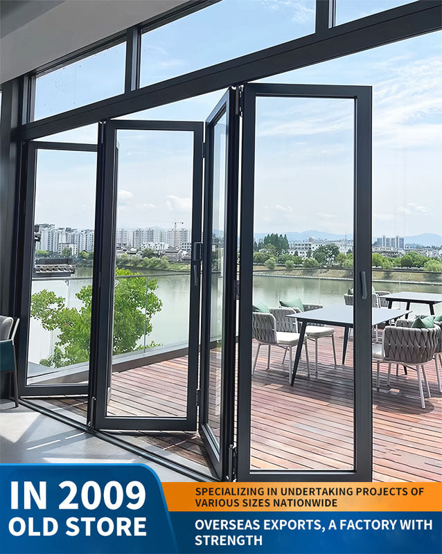 70 series folding door: car wash shop door, commercial shop door, aluminum alloy folding door