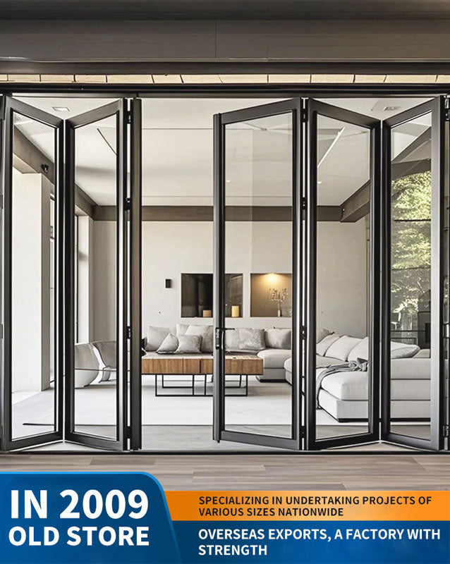 70 series folding door: car wash shop door, commercial shop door, aluminum alloy folding door