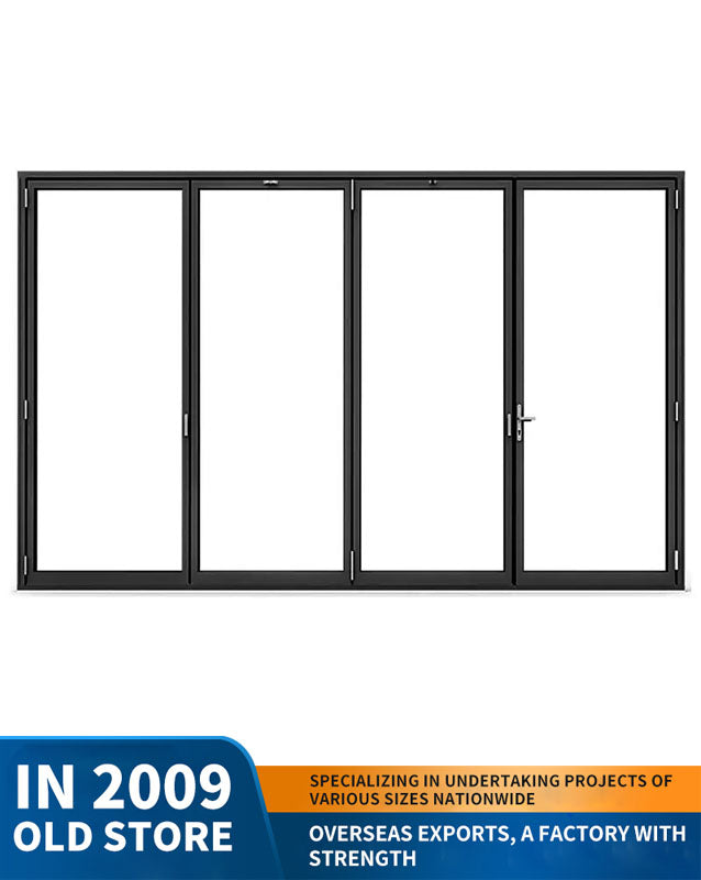 80 series heavy-duty aluminum alloy folding door: balcony and villa partition