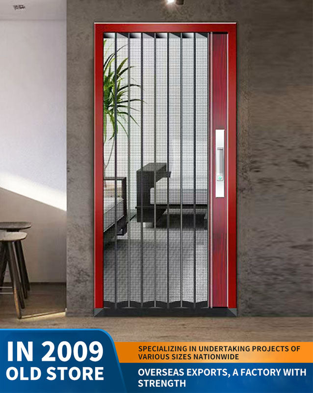 Retractable Invisible Screen Door