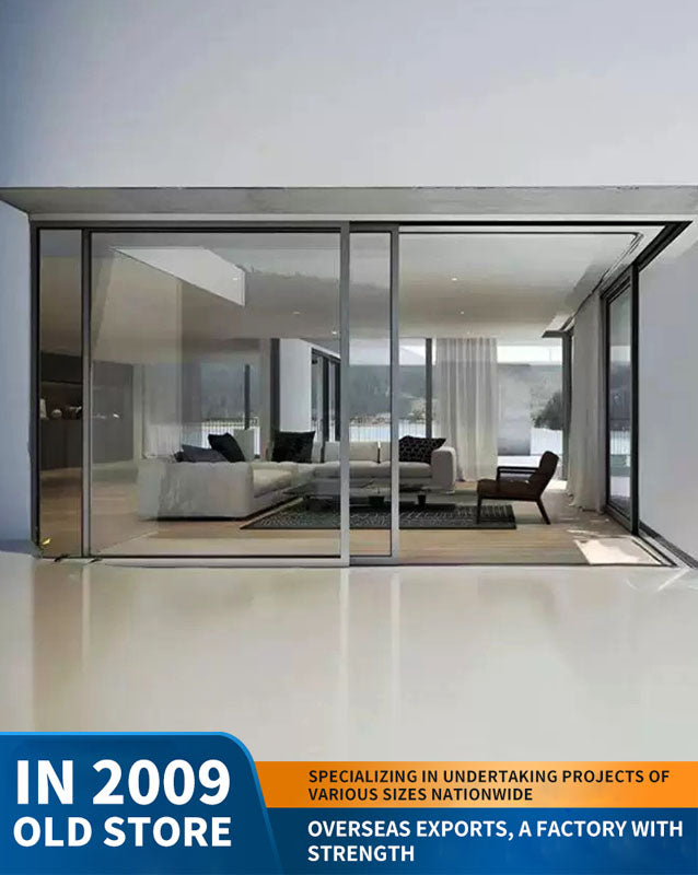 panoramic sliding door: large moving door, wind-resistant outdoor sliding door