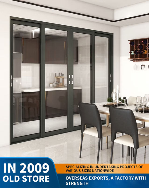 heavy-duty sliding door: sound-insulating living room, kitchen and entrance door