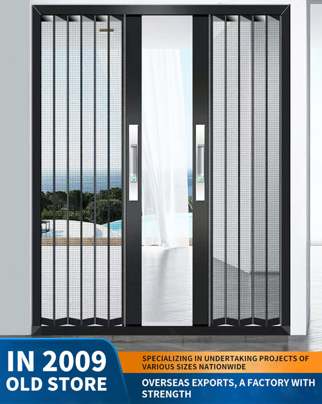 Retractable Invisible Screen Door