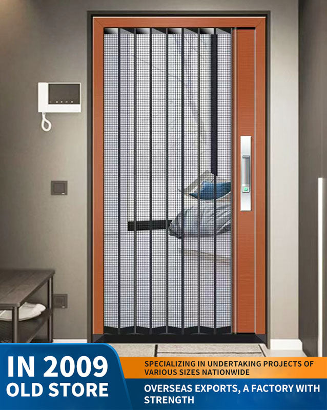 Retractable Invisible Screen Door