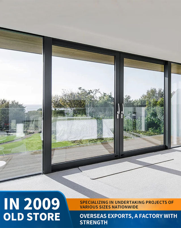 panoramic sliding door: large moving door, wind-resistant outdoor sliding door