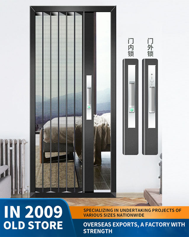 Retractable Invisible Screen Door