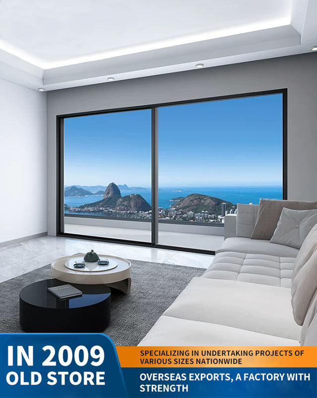 panoramic sliding door: large moving door, wind-resistant outdoor sliding door