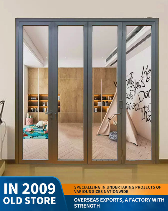 70 series folding door: car wash shop door, commercial shop door, aluminum alloy folding door