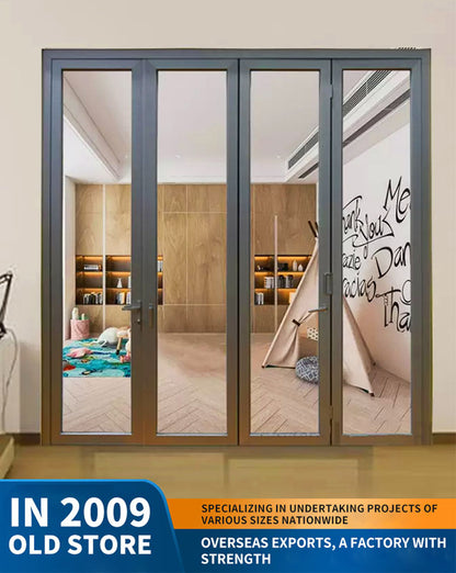 70 series folding door: car wash shop door, commercial shop door, aluminum alloy folding door