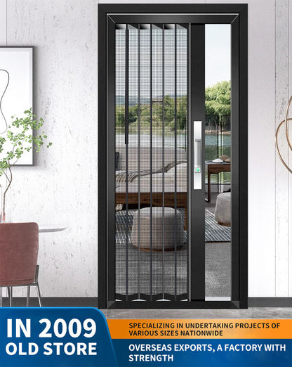 Retractable Invisible Screen Door