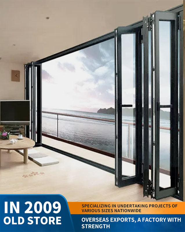 70 series folding door: car wash shop door, commercial shop door, aluminum alloy folding door