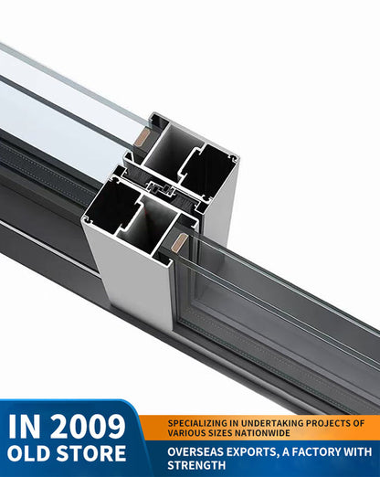 narrow-frame sliding door: kitchen and balcony glass door partition