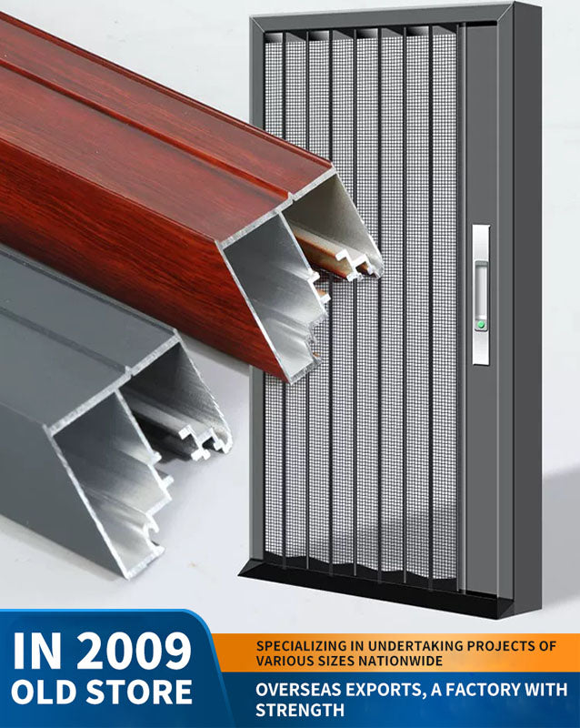 Retractable Invisible Screen Door