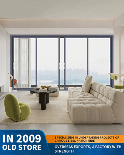 heavy-duty sliding door: sound-insulating living room, kitchen and entrance door