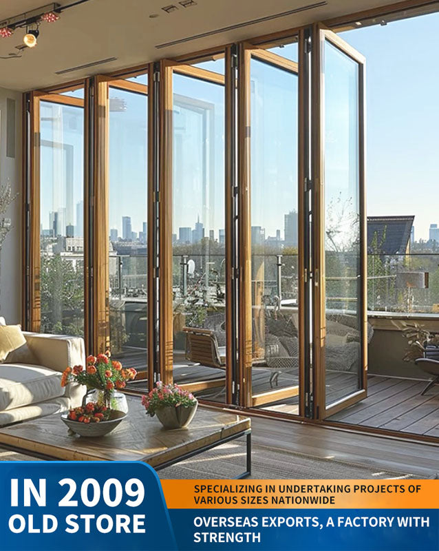 70 series folding door: car wash shop door, commercial shop door, aluminum alloy folding door