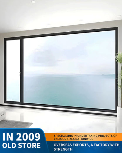 panoramic suspended lifting window: bedroom sound-insulating window, balcony-enclosing window