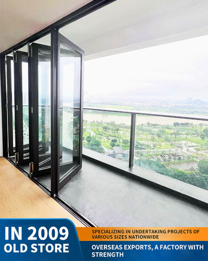 70 series folding door: car wash shop door, commercial shop door, aluminum alloy folding door