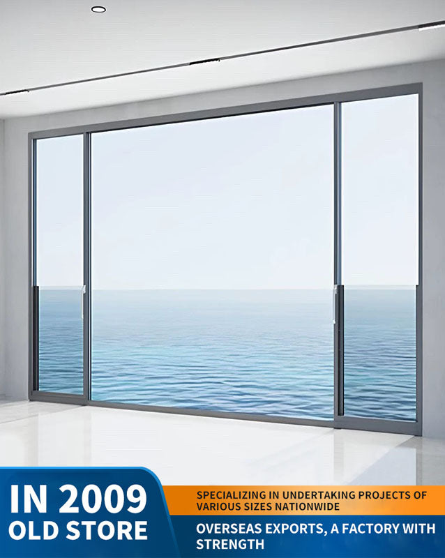 panoramic suspended lifting window: bedroom sound-insulating window, balcony-enclosing window