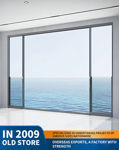 panoramic suspended lifting window: bedroom sound-insulating window, balcony-enclosing window