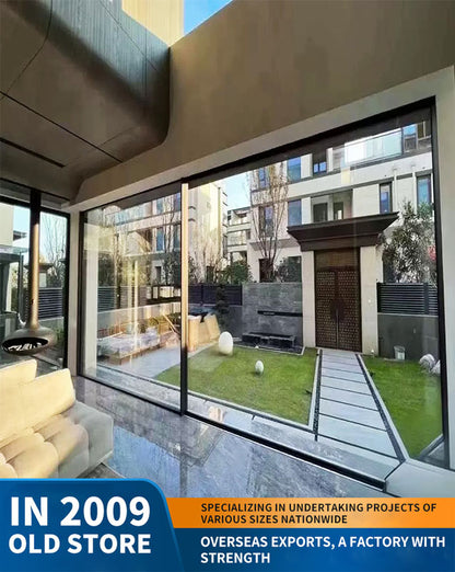 panoramic sliding door: large moving door, wind-resistant outdoor sliding door