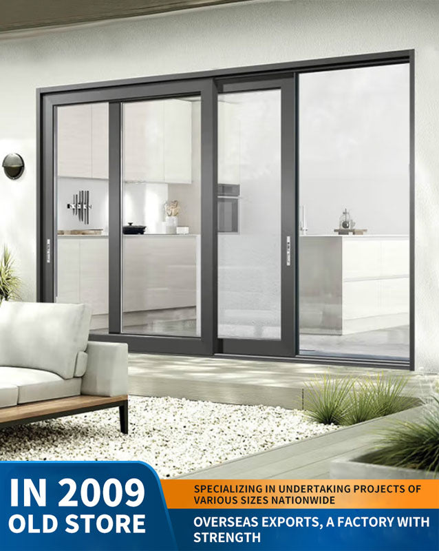 heavy-duty sliding door: sound-insulating living room, kitchen and entrance door