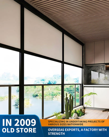 aluminum alloy pavilion, courtyard outdoor sunshade and rain shelter