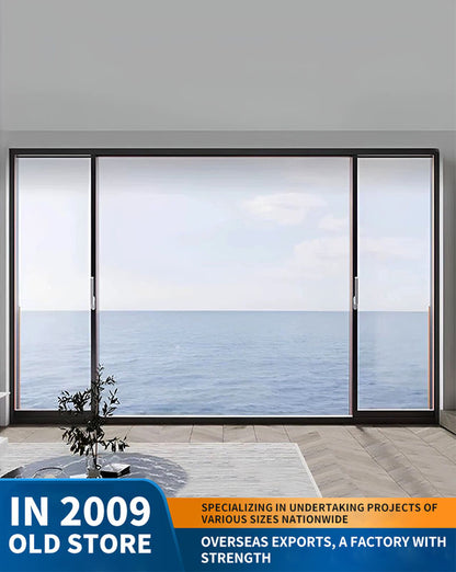 panoramic suspended lifting window: bedroom sound-insulating window, balcony-enclosing window