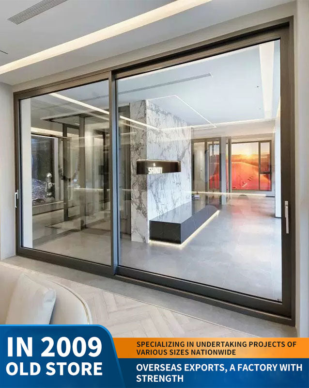 panoramic sliding door: large moving door, wind-resistant outdoor sliding door
