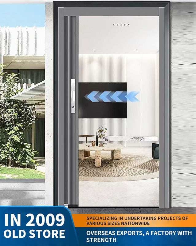 Retractable Invisible Screen Door