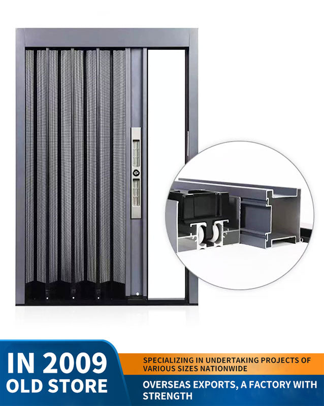 Retractable Invisible Screen Door