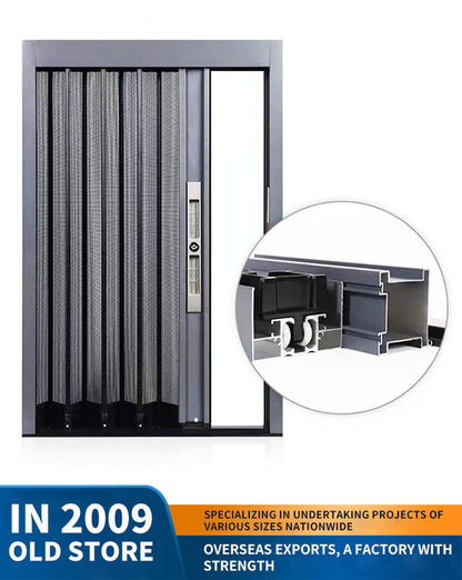 Retractable Invisible Screen Door