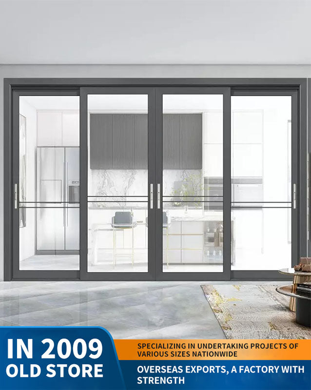heavy-duty sliding door: sound-insulating living room, kitchen and entrance door