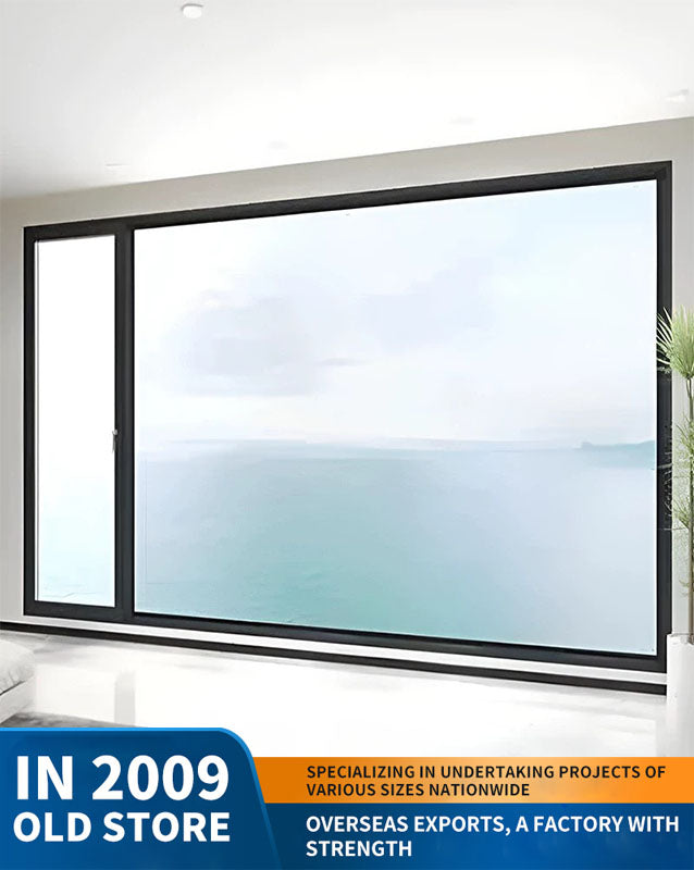 panoramic suspended lifting window: bedroom sound-insulating window, balcony-enclosing window