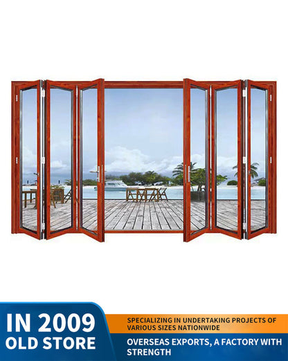 70 series folding door: car wash shop door, commercial shop door, aluminum alloy folding door